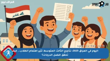 اليوم في العراق 2025: نتائج الثالث المتوسط تثير اهتمام الطلاب.. كيف تحقق أفضل الدرجات؟